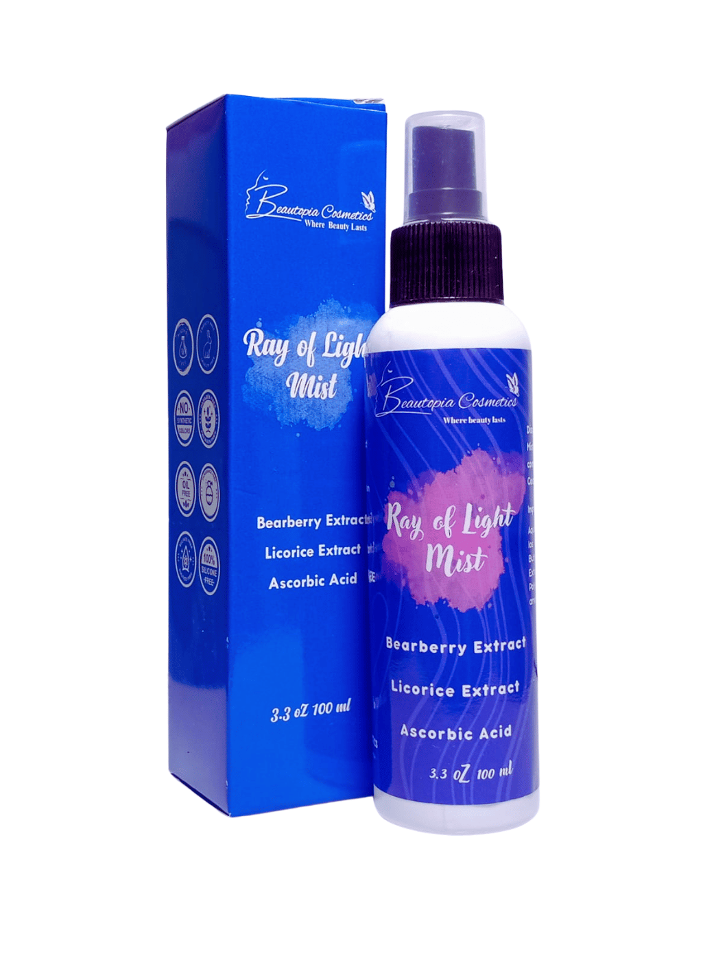 Ray of Light Brightening Mist– 🍃Plant-Powered Glow - Image 3