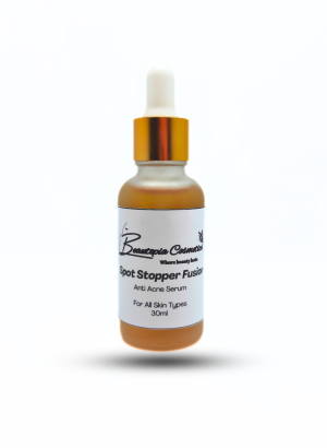 Spot Stopper Serum with Mandelic Acid & Green Tea – Target Acne & Fade Blemishes Fast